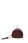 AllSaints etui na słuchawki damskie skórzane ROSALIE pomarańczowe W169XF