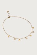 Guess naszyjnik damski ze stali nierdzewnej GOLDEN LOVE JUBN06.448JW