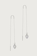 Guess kolczyki damskie ze stali nierdzewnej z cyrkonią CRYSTAL LOVE JUBE06.364JW