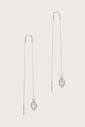 Guess kolczyki damskie ze stali nierdzewnej z cyrkonią CRYSTAL LOVE JUBE06.364JW