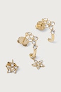 Guess náušnice dámske z nehrdzavejúcej ocele so zirkónom SECRET GARDEN JUBE06 035JW