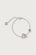Guess bransoletka damska ze stali nierdzewnej z cyrkonią LOVE BITES JUBB06 052JW