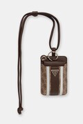 Guess obal na telefon dámský z imitace kůže NOELLE béžový PW7574 P6326