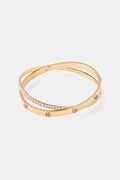 Tory Burch bransoletka damska pozłacana z kryształem Icon 184428