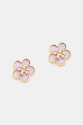 Tory Burch kolczyki damskie pozłacane masa perłowa ForgetMe 157351