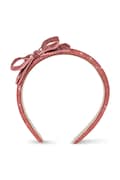 Konges Sløjd opaska do włosów dziecięca VELVET BOW HAIRBRACE KS106640