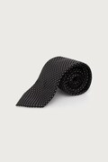 BOSS zestaw krawat i poszetka męski z jedwabiem H-SET TIE-PKT SQ czarny 50573332