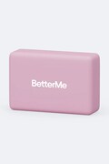 BetterMe klocek do jogi Soft Yoga różowy YGB00001