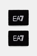 EA7 Emporio Armani frotka na nadgarstek 2-pack czarna AF27641.7X000845