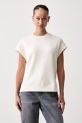 United Colors of Benetton t-shirt γυναικείο με μοντάλ μπεζ 3QAFD10DG
