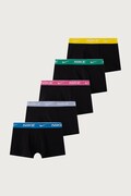Nike bokserki dziecięce bawełniane z elastanem 5-pack czarne 9N1277