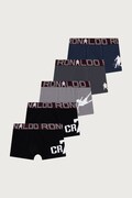 CR7 Cristiano Ronaldo uske bokserice za djecu od pamuka s elastanom 5-pack sive 8405