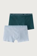 United Colors of Benetton bokserki dopasowane dziecięce bawełniane z elastanem 2-pack niebieskie 3G680X01V
