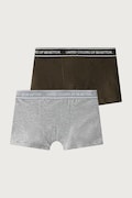 United Colors of Benetton přiléhavé boxerky dětské bavlněné s elastanem 2-pack šedé 3G680X01V