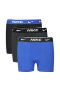 Nike боксери дитячі бавовняні з еластаном 3 шт. блакитні 9N0846