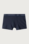 Converse bokserki dziecięce z bawełną 3-pack granatowe 9C0384