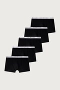 Tommy Hilfiger bokserki dopasowane dziecięce bawełniane z elastanem 5-pack czarne UB0UB00611