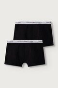 Tommy Hilfiger bokserki dopasowane dziecięce bawełniane z elastanem 2-pack czarne UB0UB00613