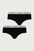Calvin Klein Underwear slipy detské bavlnené s elastanom 2-pak čierne G80G800727
