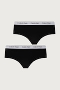 Calvin Klein Underwear slipy detské bavlnené s elastanom 2-pak čierne G80G800727