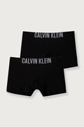 Calvin Klein Underwear testhezálló boxeralsó gyerek pamut elasztánnal 2-es csomag fekete B70B700509