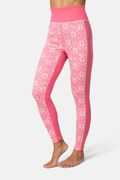 Kari Traa legginsy termoaktywne damskie z wełny merino ANNA różowe 623838