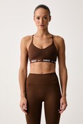 Nike biustonosz sportowy Nike Indy brązowy FD1062.212
