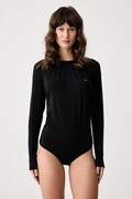Emporio Armani Underwear női body gyapjú hozzáadásával fekete EW004740 AF25579