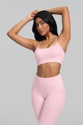 BetterMe biustonosz do jogi Strappy różowy BRA00028