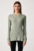 Devold longsleeve funkcyjny damski z wełny merino Adventure Merino zielony PDGO.245.228.B