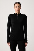 Devold longsleeve funkcyjny damski wełniany Breeze Merino czarny PDGO.180.246.A