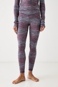 Smartwool legginsy funkcyjne damskie z wełny merino różowe SW018809R401