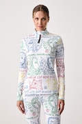 Rossignol longsleeve funkcyjny damski JCC multicolor RLPWL08