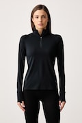 Rossignol longsleeve funkcyjny damski czarny RLPWL01