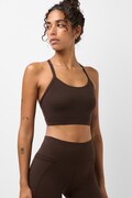 Sweaty Betty biustonosz sportowy Empower brązowy SB10489