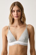 Calvin Klein Underwear biustonosz z bawełną szary LV00QF8508