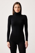 Fusalp longsleeve funkcyjny damski z dodatkiem kaszmiru ALISIER II czarny Y1206
