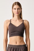 Under Armour biustonosz sportowy Vanish Seamless brązowy 1384417.201