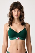 Tommy Hilfiger biustonosz z bawełną zielony UW0UW06673