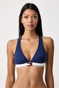 Tommy Hilfiger biustonosz z bawełną granatowy UW0UW06700