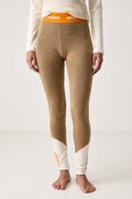 Helly Hansen legginsy termoaktywne damskie z wełną merino LIFA MERINO brązowe 49380