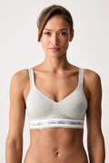 Calvin Klein Underwear biustonosz trójkątny szary LV00QF9071