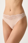 Calvin Klein Underwear tangice ženske bež LV00QF8968