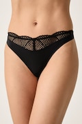 Calvin Klein Underwear tangice ženske črne LV00QF8968
