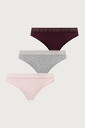 United Colors of Benetton majtki damskie bawełniane z elastanem 3-pack różowe 3G681S03A