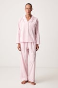 United Colors of Benetton dvoudílné pyžamo dámské bavlněné růžové 47QP3P015