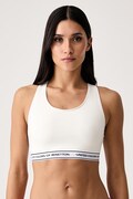 United Colors of Benetton biustonosz bawełniany z elastanem beżowy 3G681R02F