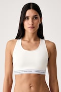 United Colors of Benetton biustonosz bawełniany z elastanem beżowy 3G681R02F