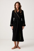 Lauren Ralph Lauren szlafrok damski czarny ILN52564