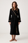 Lauren Ralph Lauren szlafrok damski czarny ILN52564